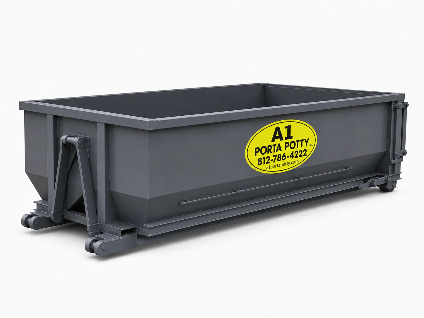 20 yard roll off dumpster rental from A1 Porta Potty