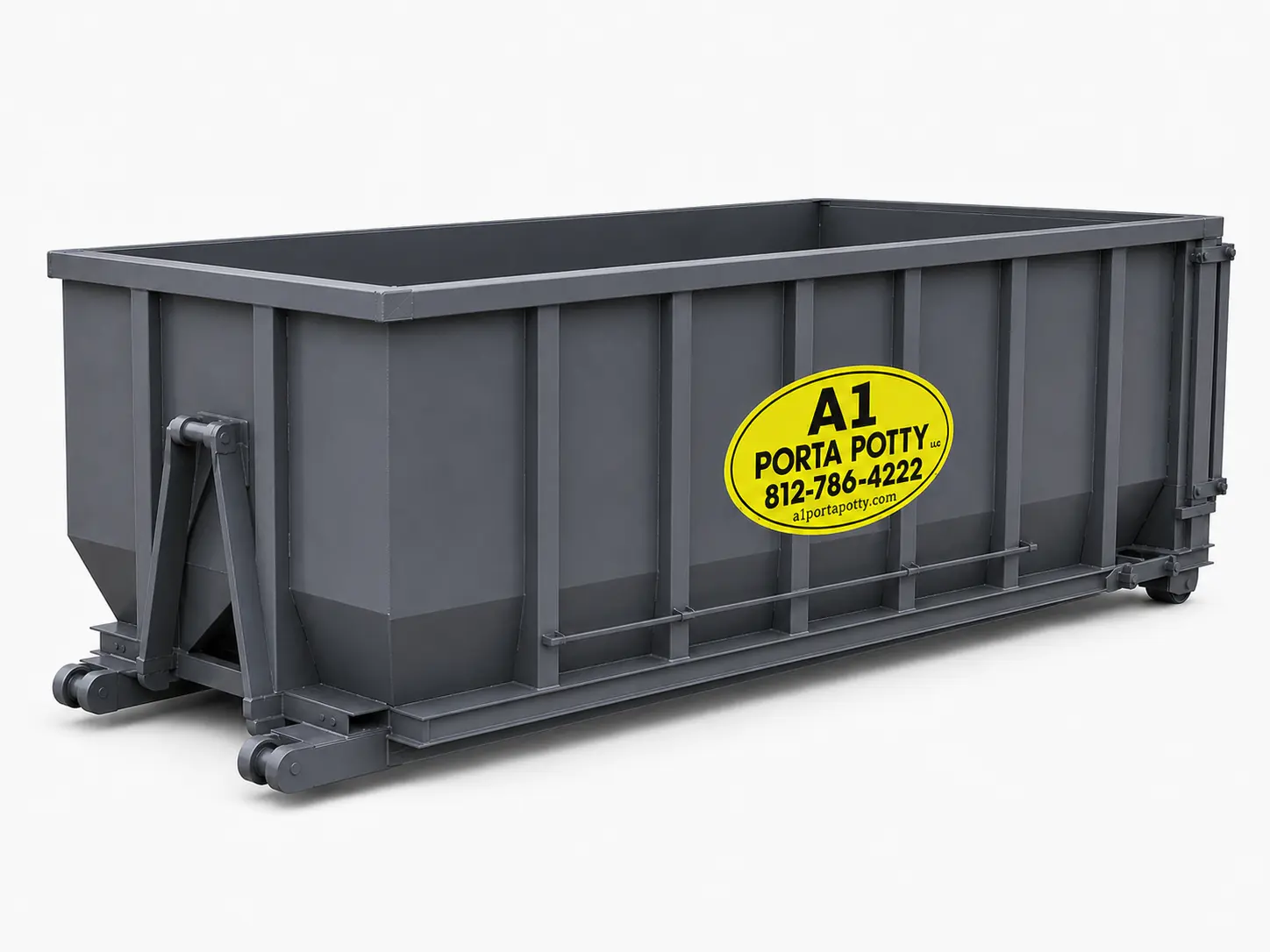 30 yard roll off dumpster rental from A1 Porta Potty