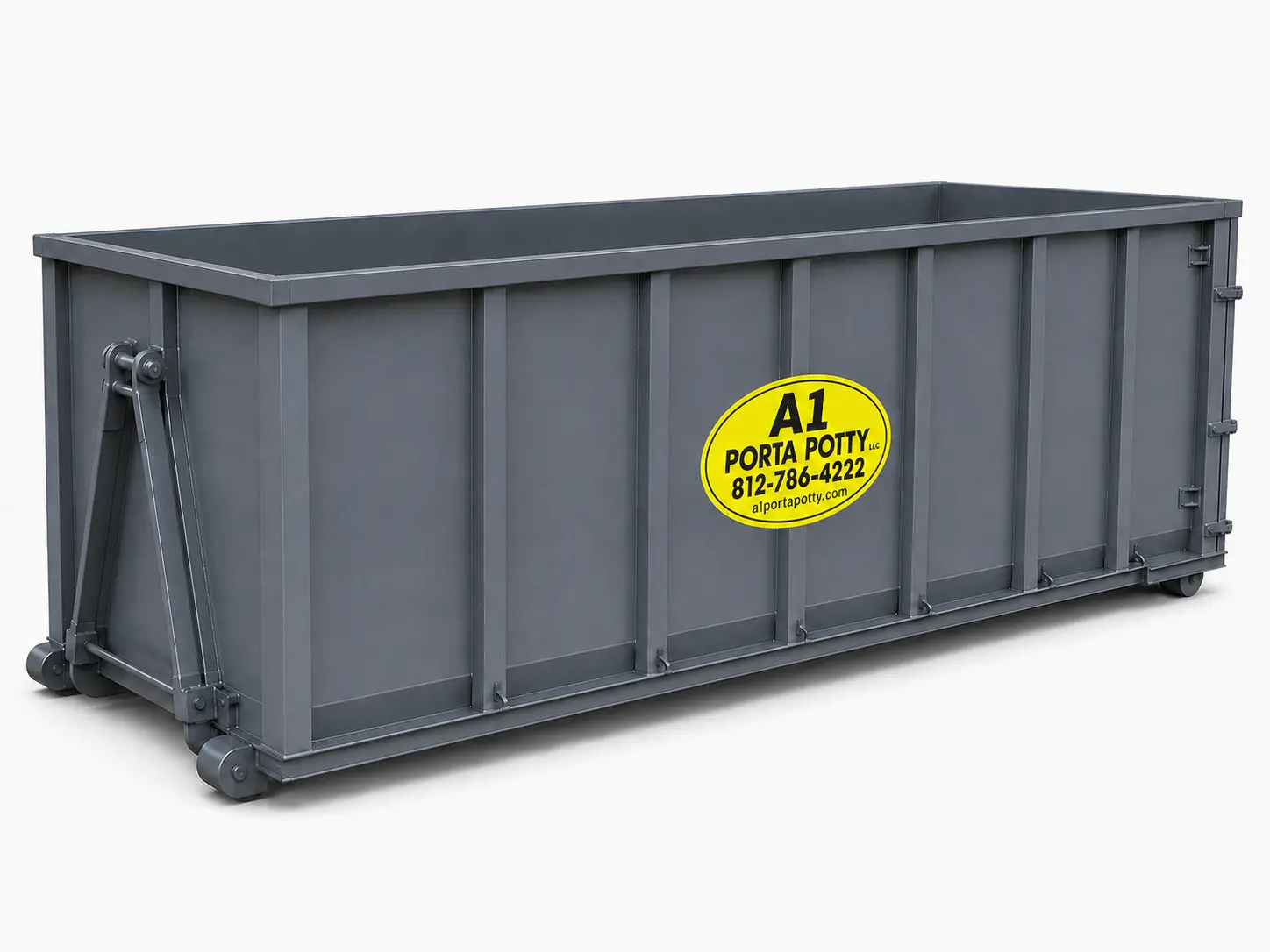 40 yard roll off dumpster rental from A1 Porta Potty